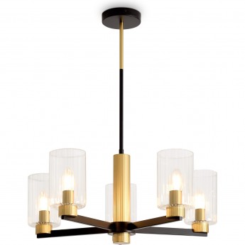 Потолочный светильник FREYA OMBRE FR2051CL-05BBS